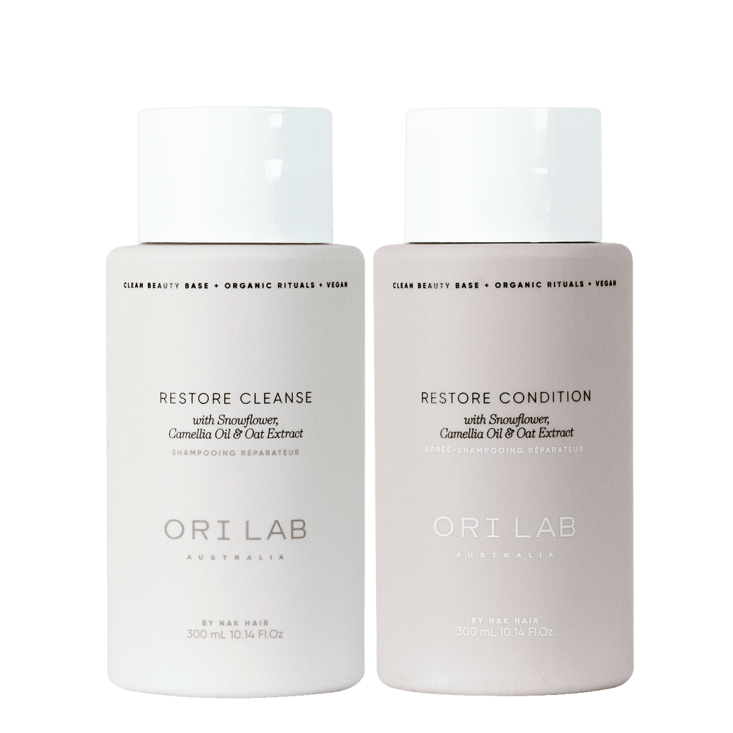 Ori Lab restore cleanse and condition