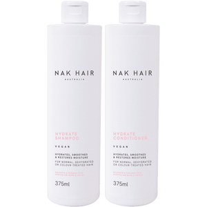 NAK HAIR - Hydrate Shampoo & Conditioner 375ml