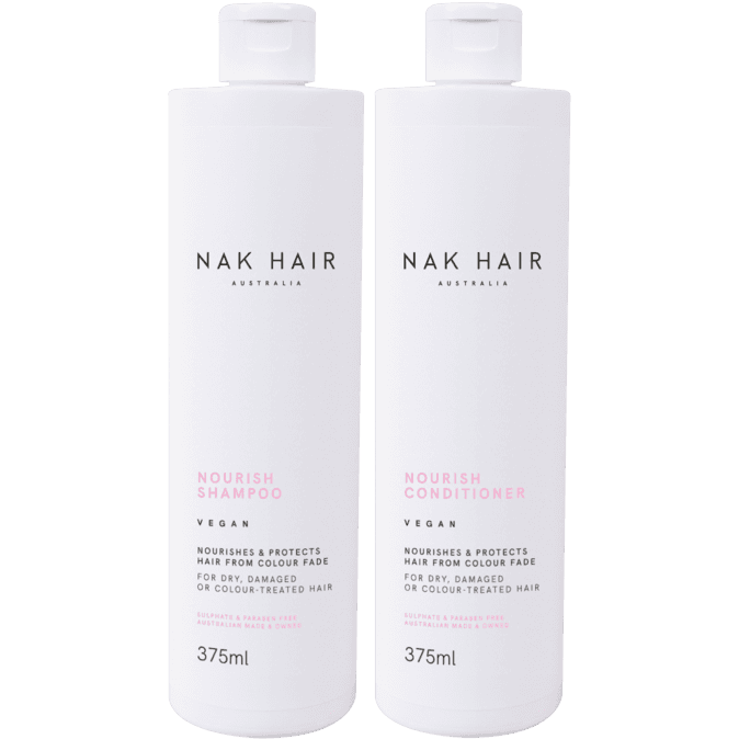 Nouish shampoo & conditioner